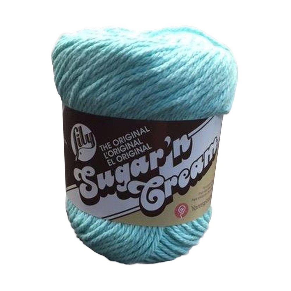 Spinrite, Sugar'n Cream, 100% Cotton, 4 ply, Yarn, Beach Glass